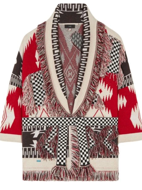 Affordable Alanui Racing Women Icon cardigan wool 0813